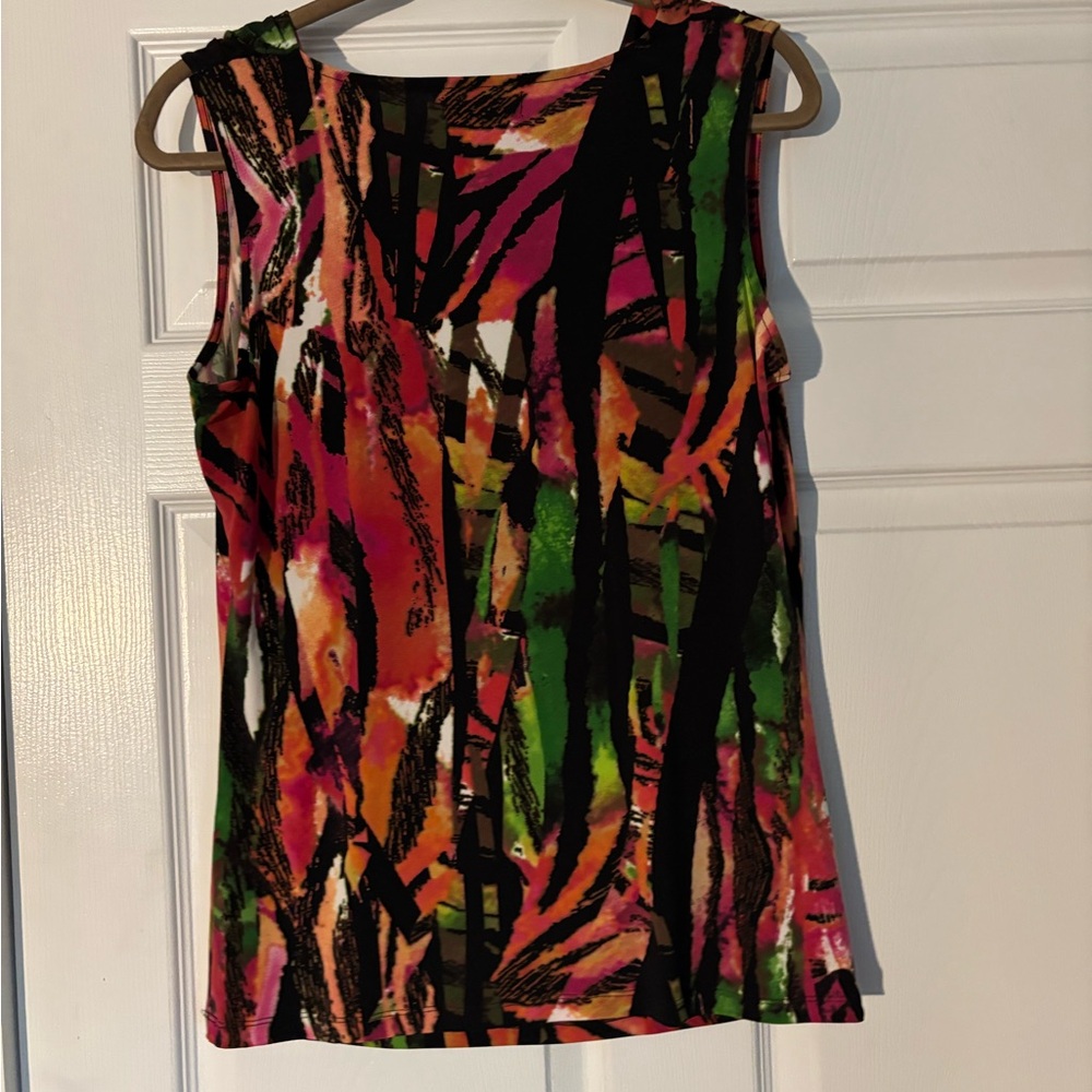 Calvin Klein Vibrant Abstract Tank Top - Picture 2 of 3